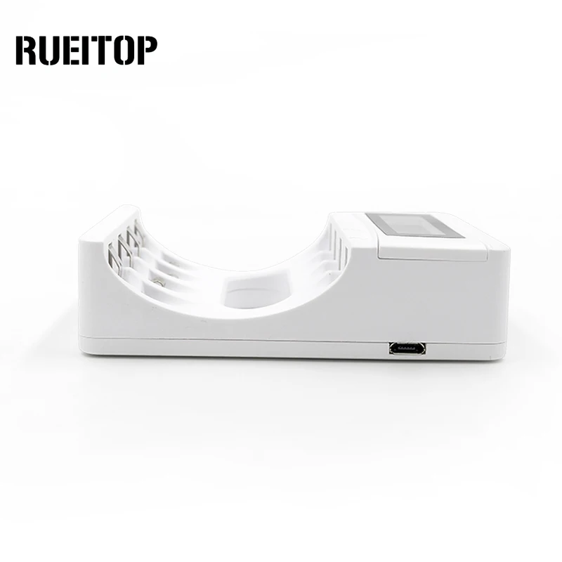 RUEITOP Интеллектуальный 4 слота USB умный ЖК аккумулятор зарядное устройство Зарядка