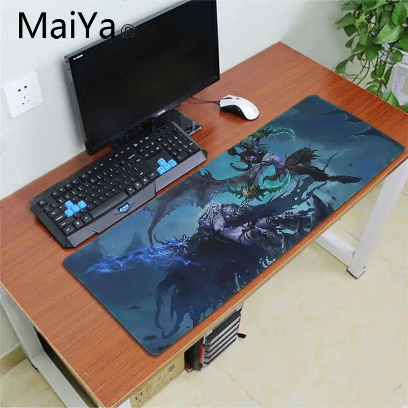 Maiya высокое качество world of warcraft игровой плеер стол ноутбук резиновый коврик для мыши резиновая PC компьютерных игр мышь pad