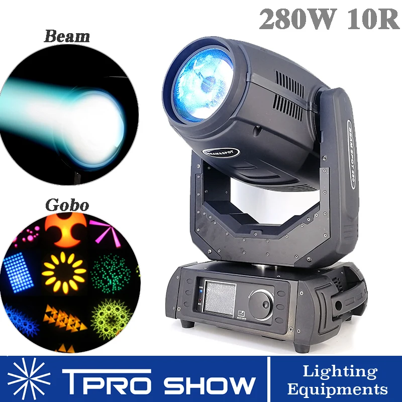 280 Вт движущаяся головка 10R Lyre луч моющийся Moving Head Спот сценическое освещение