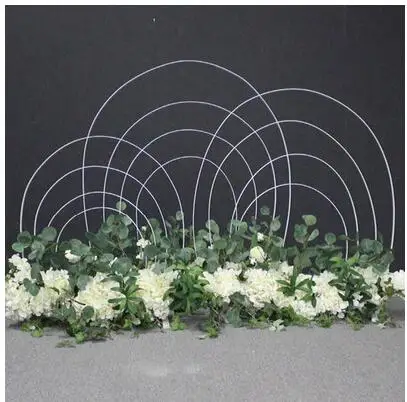 Wedding props five rings to put on shelves rainbow road lead T stage stage layout tieyi road lead wedding supplies.