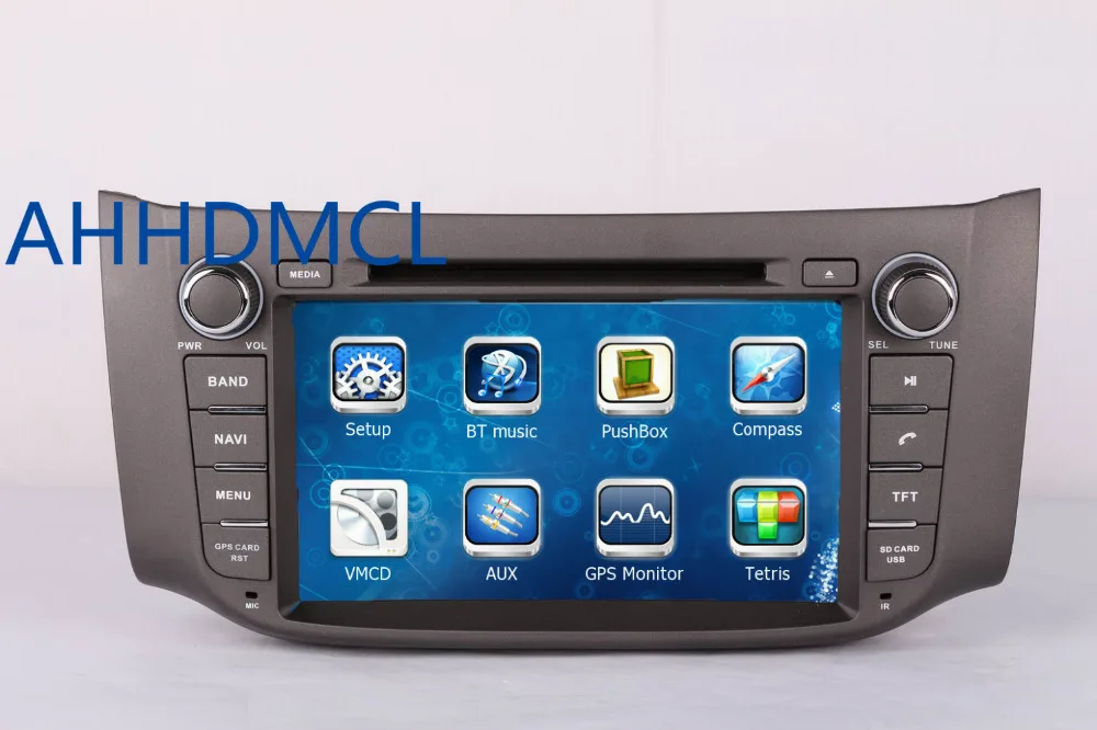 Clearance AHHDMCL Car Multimedia Player DVD Stereo Audio Navigation For Nissan Bluebird Sylphy Sentra Pulsar 2012 2013 2014 2015 2016 2017 1
