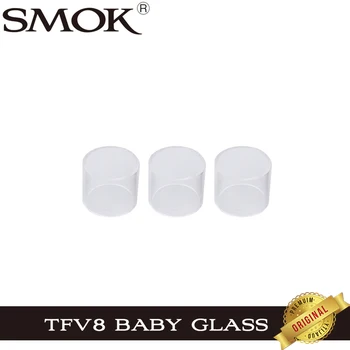 

3PCs/lot Original SMOK TFV8 Baby Pyrex Glass Tube 3ML Replacement Tube Suitable for SMOK TFV8 Baby Tank Atomizer