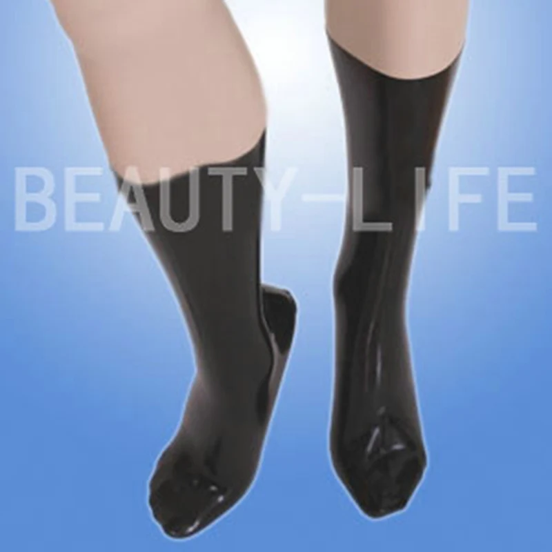 

Latex socks fetish sox 100% natural sexy nice rubber unisex