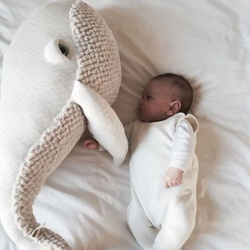 

Kids Sleeping Back Cushion Dolphin Doll Pillow Baby Cushion Children's Toys Home Decoration Plush Pillow Birthday Gift for Kids