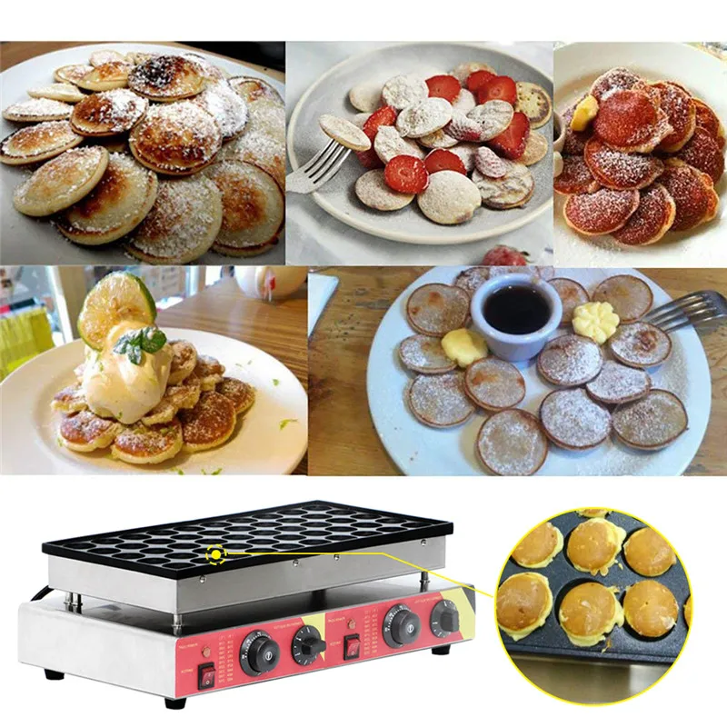 Commercial Electric Non Stick Muffin Waffle Maker Machine Cupcake Making Professional Bread Baking Cooking Tools   USUKEU Plug (5)