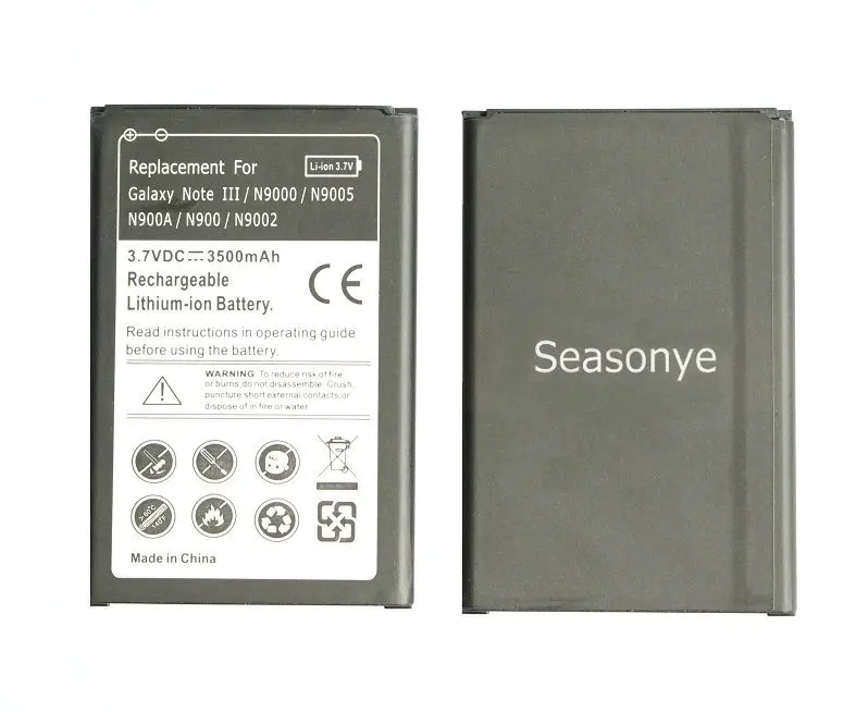 Seasonye 3500 мАч B800BC/BE/Голубая/BZ Замена Батарея для samsung Galaxy Note III 3 N9000 N900 N9002 N9006 N9008 N9009 и так далее