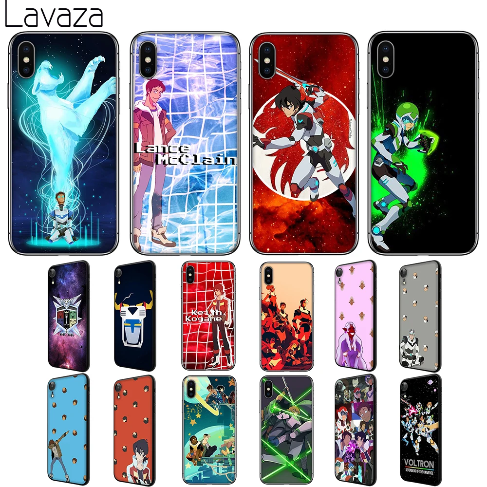 

Lavaza Voltron Legendary Defender Soft Silicone Case Cover for Apple iPhone 6 6S 7 8 Plus 5 5S SE X XS MAX XR Cases