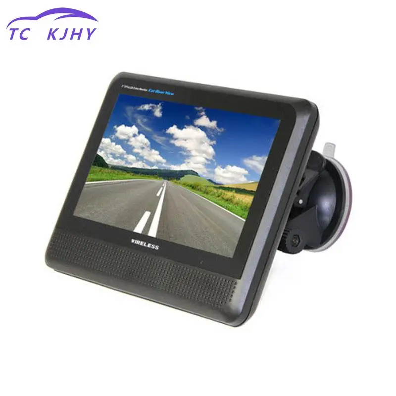 

2018 Waterproof 15 Ir Night Vision Parking Reversing Camera With Wireless 2.4ghz 7 Inch Lcd Car Monitor Rear View System Display
