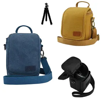 

canvas DSLR SLR Camera case Bag for Fujifilm XT100 XT20 XT30 XT10 XE3 XE2S XPro2 X100T X100F XA20 XA5 (18-55mm 15-45mm XF23mm)