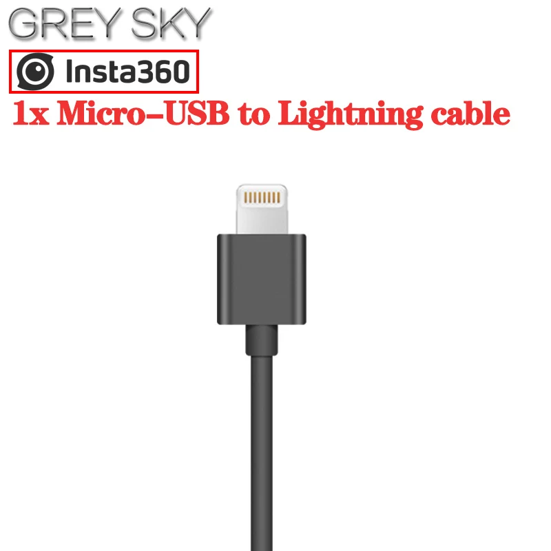 Кабельный адаптер(Micro USB или usb type-C) для Insta360 ONE Android и ios