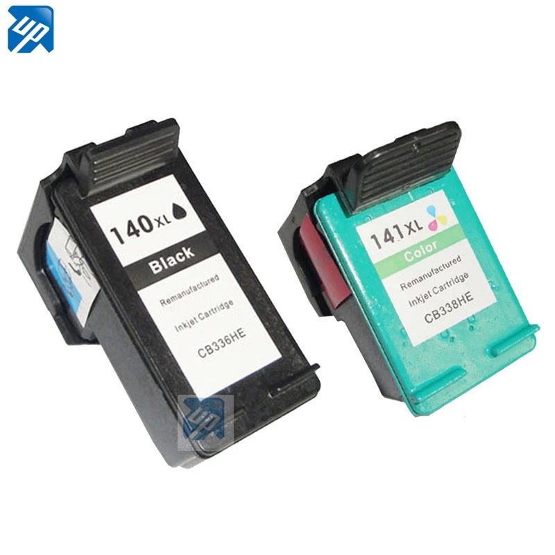 canon ink tank printer UP brand Replacement for HP 140XL 141XL ink cartridge for HP 5363 D4263 6413 J5783 C4283 C4343 C5283 D5363 printer replacement ink Ink Cartridges