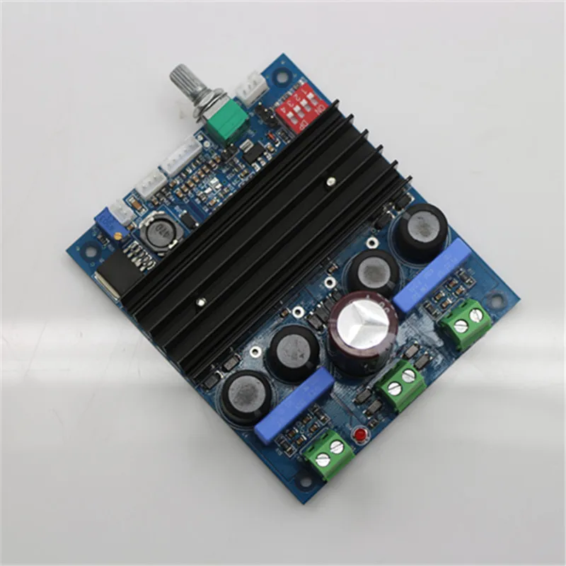 DIY TDA7498E цифровой Мощность собранная Плата усилителя доска 2X160 Вт стерео PBTL 220