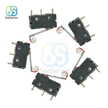 

10Pcs KW12-3 Micro Roller Lever Arm Normally Open Close Limit Switch Micro Switch