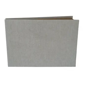 

Linkedwin Scrapbook with Linen Fabric Cover, Super-thick Natural Kraft Paperboards (L: 11 x 7.6 inch) 28 cm x 19.5 cm