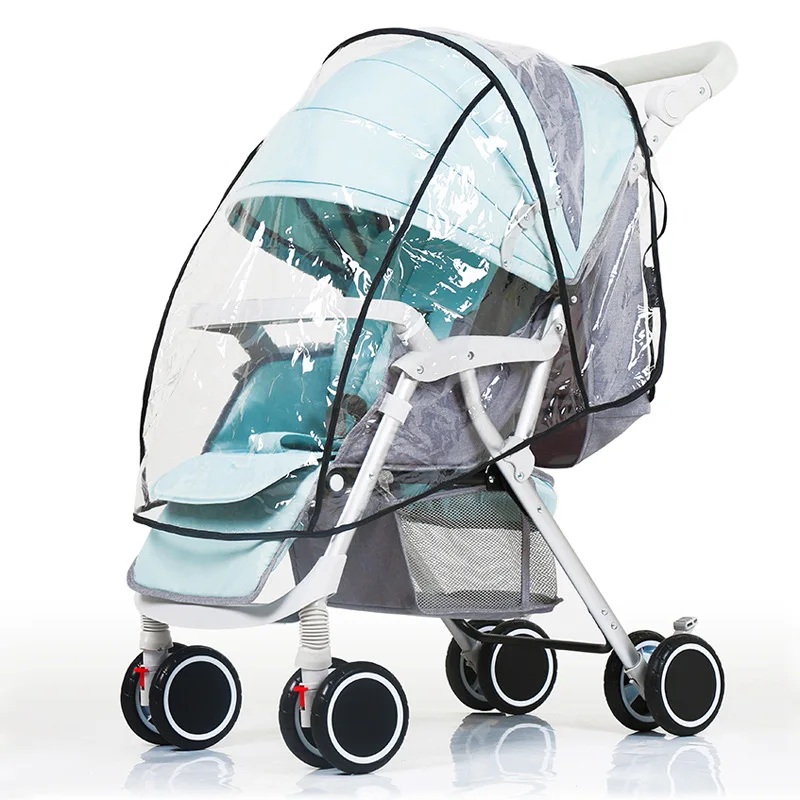 

Baby Car Umbrella Trolley Stroller Rain Cover Wheelchair Rain Coat Baby Carriage Accessories Buggy Pram Cover