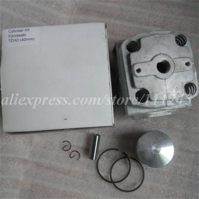 40MM TD40 CYLINDER & PISTON KIT FITS KAWASAKI BG400 CG400 KAAZ