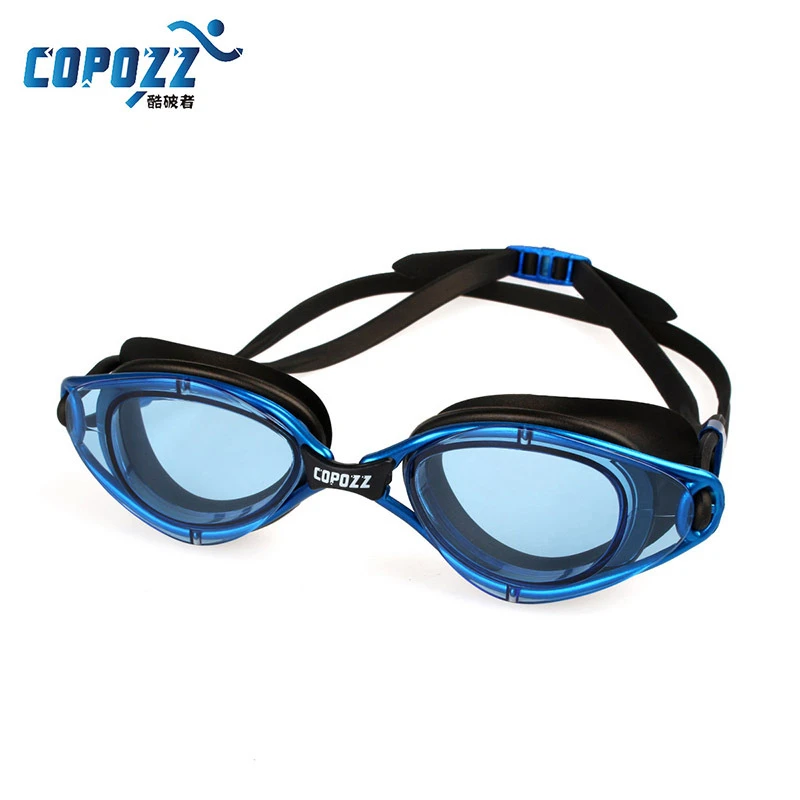 COPOZZ бренд 1* Открытый плавательные очки Анти-туман УФ покрытие для мужчин и женщин Водонепроницаемые силиконовые очки для взрослых очки