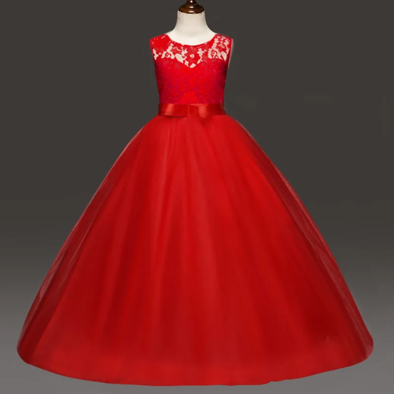 Tulle Flower Girl Dresses With Lace Bodice Long Communication Dress For Prom Evening Gowns vestidos de comunion Princess dresses Tulle Flower Girl Dresses With Lace Bodice Long Communication Dress For Prom Evening Gowns vestidos de comunion Princess dresses