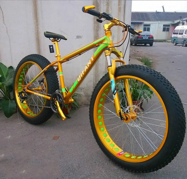 Top KALOSSE snow bike 26*4.0 inch tires fat beach mountain bike 21/24/27/30 speed bicicleta mountain bike 7 Top KALOSSE snow bike 26*4.0 inch tires fat beach mountain bike 21/24/27/30 speed bicicleta mountain bike 7