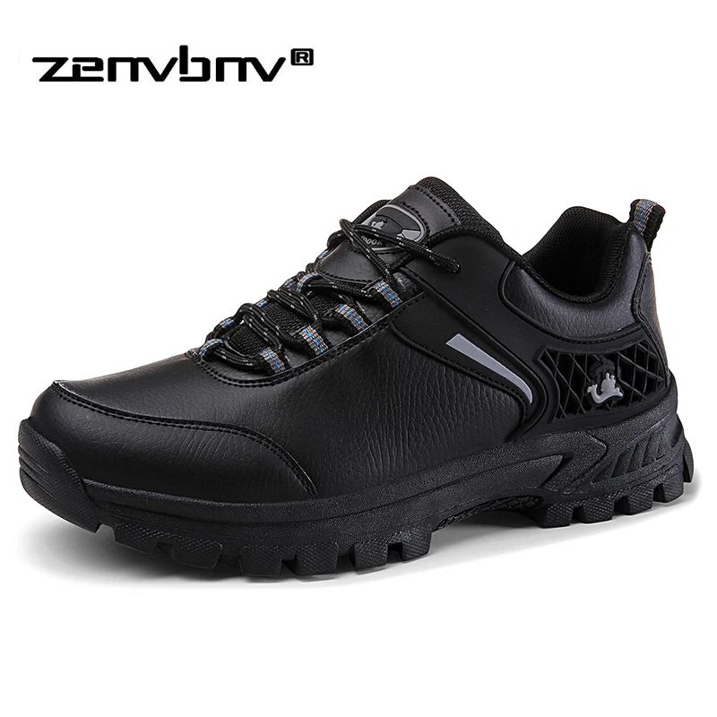 

Autumn/Winter Men Snow Boots Waterproof Men Footwear Winter Ankle Boots (No Fur/With Fur) Breathable Men Winter Working Shoes