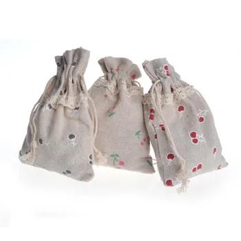 

30 pieces sace lace cotton linen drawstring pocket jewelry bag bundle pocket jewelry bracelet gift bag pocket