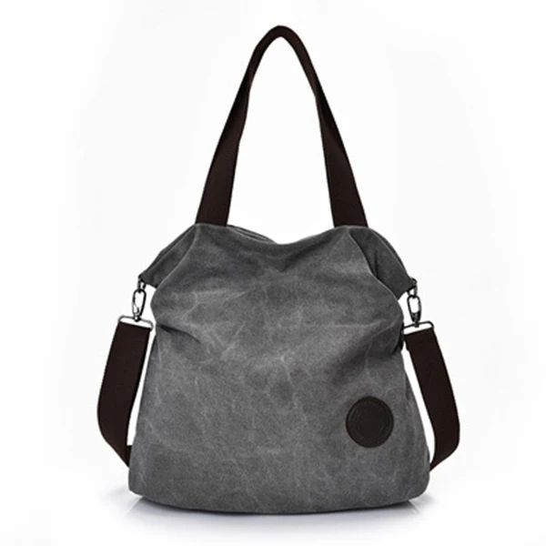 EXCELSIOR, винтажные женские сумки, холщовые сумки, женские, известный дизайнер, сумка на плечо, женская сумка, модная сумка, Основная сумка, G1538 - Цвет: Grey