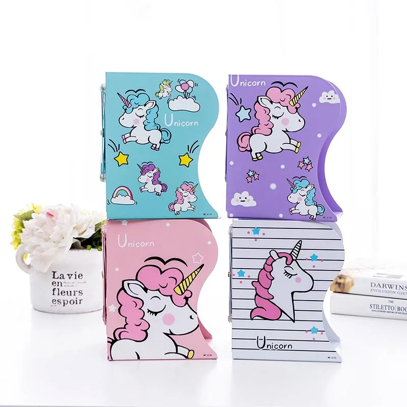 

Creative Telescopic Bookend Standing Folding Cartoon Bookshelf Fashion Unicorn Anime Figure Decoration Desk Holder