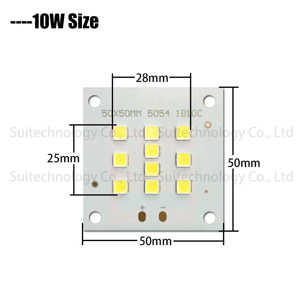 10W 20W 30W 50W 100W 150W 200 W Полный Мощность Светодиодный прожектор Источник SMD5054 светодиодный доска для самодельные Украшения для волос 10 20 30 50 100 150 200 W прожектор - Испускаемый цвет: 10W