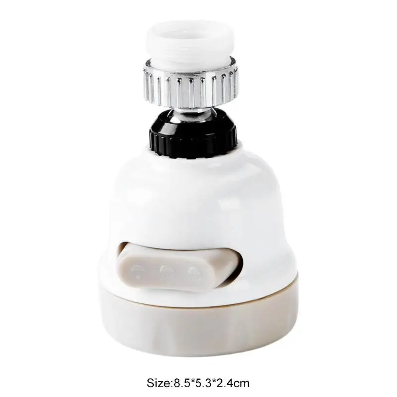 Универсальный 360 градусов Поворотный кран сопла кислорода брызг воды Сохранение нажмите Кухня Смесители для ванной комнаты фильтр для