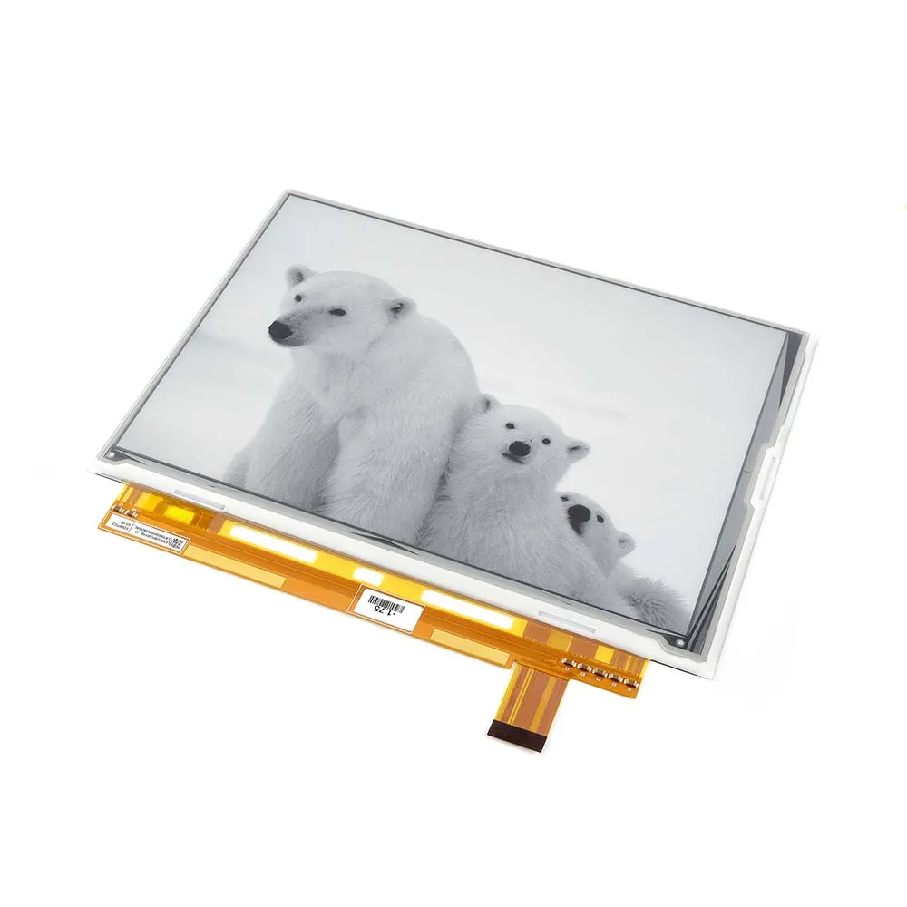 Waveshare 1200x825 9 7 дюймовый E Ink сырьевой дисплей параллельный порт без печатной