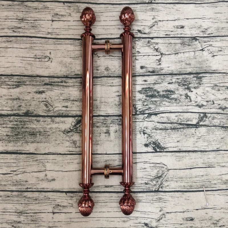 Luxury Heavyduty Stainless Steel Push Pull Door Handle, European Style