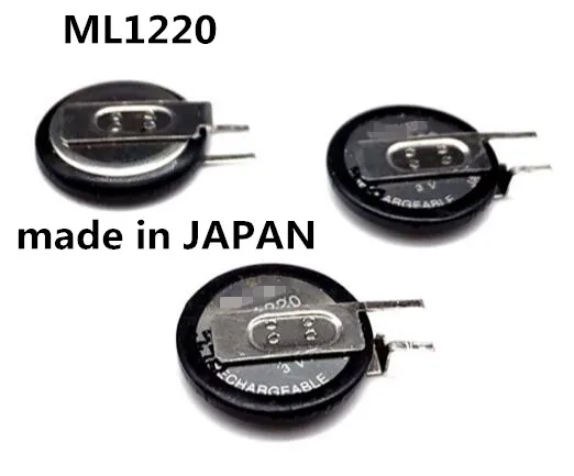 Новая батарея ML1220 1220 VL1220/FCN 3 в 18 мАч перезаряжаемые литиевые батареи литий ионная