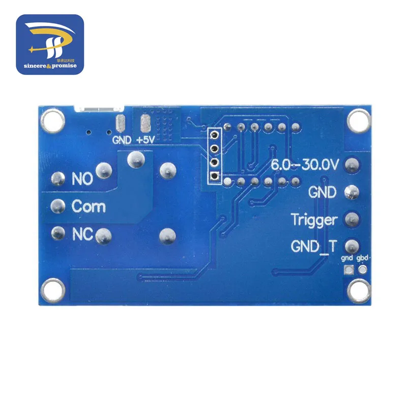 1 канал 5 В релейный модуль реле задержки времени 6-30 в триггер выключения/включения переключатель синхронизации для Arduino релейная плата Rele