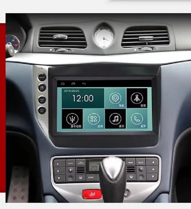 

LaiQi 9" 6 core Car DVD player 1280x720 Car Horizontal screen 32GB ROM Stereo GPS Navigation for Maserati Gran Turismo