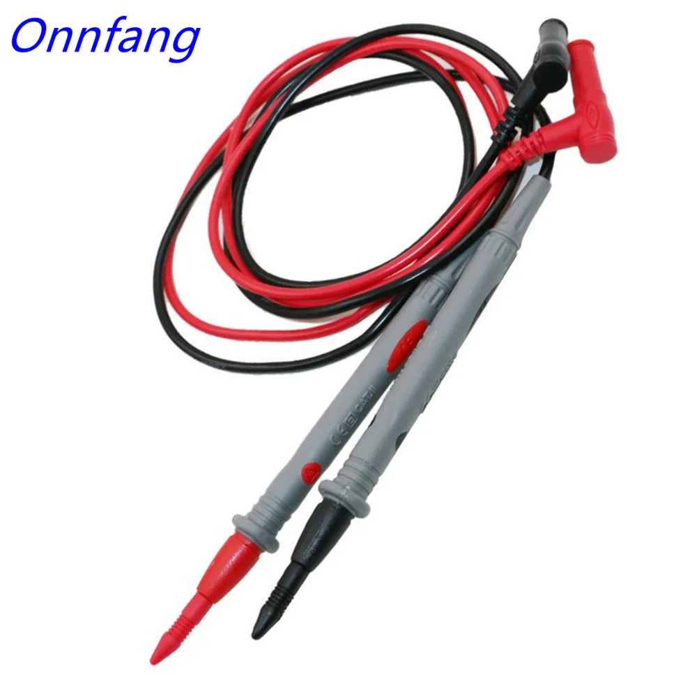 

Onnfang Universal Multimeter Probe Test Leads Probe Test For Digital Multimeter Feelers Multimeter Wire Cable Pen Tip 1 Pair