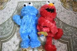 10 шт./лот игрушка "Улица Сезам Элмо большая птица Cookie Monster ручная кукла 25 см кукла Обучающие плюшевые игрушки для детей Рождество подарок