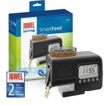 

JUWEL aquarium automatic feeder, intelligent feeding device. Flakes, pellet feed dispensers. Aquarium fish tank feeder.