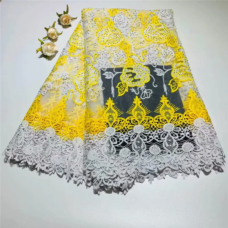 

ZQ!Latest African Lace Fabrics Embroidered African Guipure French Lace Fabric 2018 African French Net Lace Fabric ! L120902