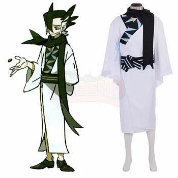 

Game pokemon sun and moon Giima Grimsley Cosplay Costume Suit All Size custom made full set