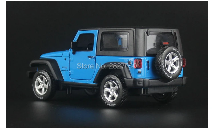 1:32 Jeep Wrangler Rubicon автомобиль игрушечные модели машин Точная имитация эксклюзивный внедорожный сплав Коллекция игрушки автомобиль для детей