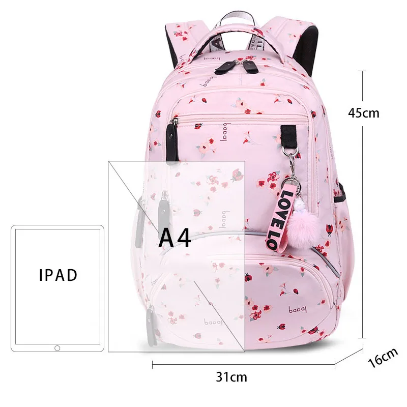 Модный женский рюкзак, водонепроницаемый рюкзак для ноутбука, Большой Студенческий школьный рюкзак для подростков, рюкзак для женщин