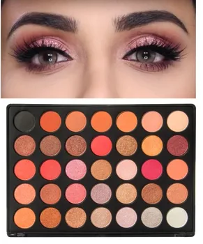 

35 Color Eyeshadow Palette Make up Pallete Earth Warm Color Shimmer Matte Beauty Makeup Set Smoky Eye-shadow