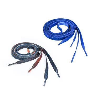 

1pair 120 cm Printed Flat Canvas Shoelaces Starry Series Sneaker Shoe Laces Boots Strings shoes accessories