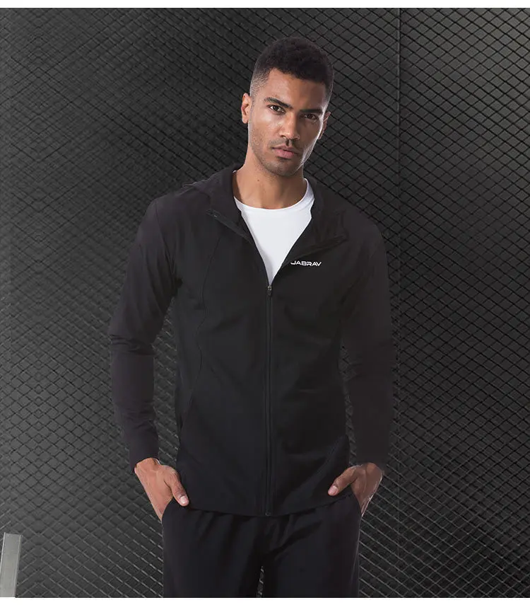 Мужская спортивная одежда для фитнеса с длинными рукавами, с капюшоном, с карманом, куртка для бега, для улицы, тонкое пальто, мужская тренировочная баскетбольная ветрозащитная куртка