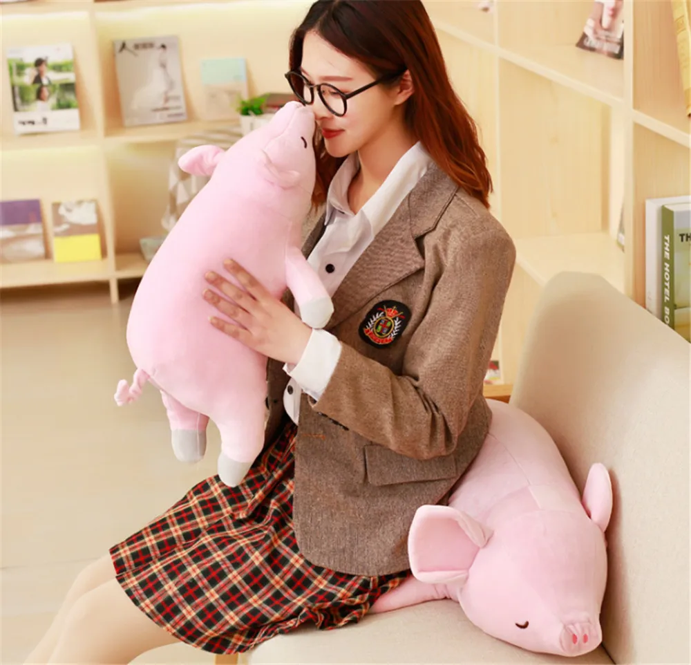 stuffed plush fat pig toys 2