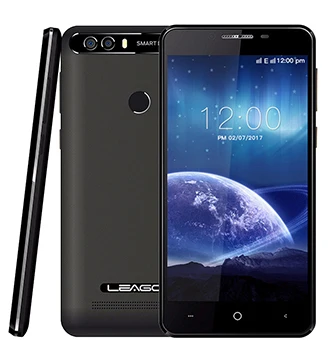 Мобильный телефон Leagoo Kiicaa power, двойная камера, Android 7,0, четырехъядерный процессор MTK6580A, 2 Гб ОЗУ, 16 Гб ПЗУ, сканер отпечатков пальцев, 3G, смартфон