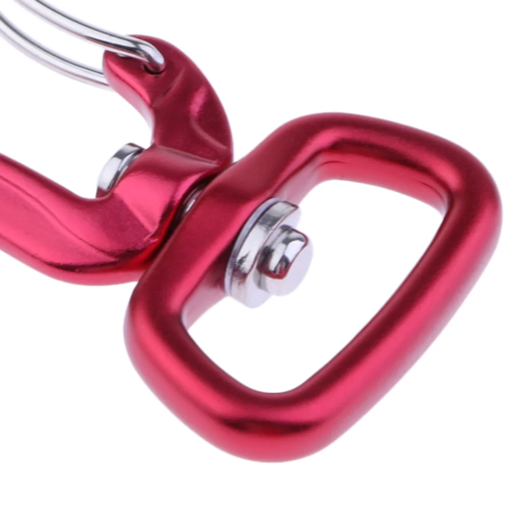 MagiDeal Rotating Carabiner Clip 360 Rotating Carabiner Rope Carabiner Hammock Hook Dog Lead Clip Buckle