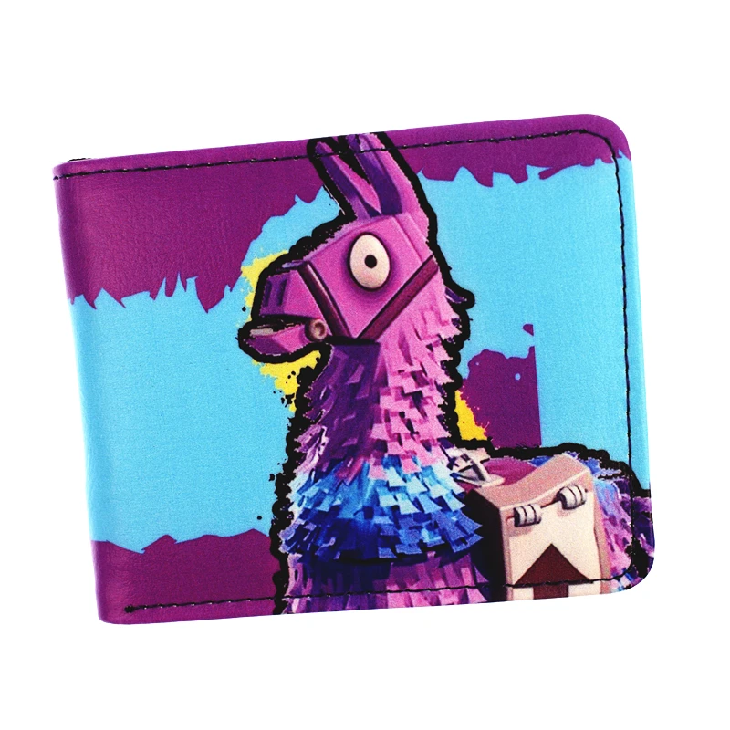 

FVIP New Design Game Wallet PU PVC Short Wallets Men's Purse for Young Hot Sell