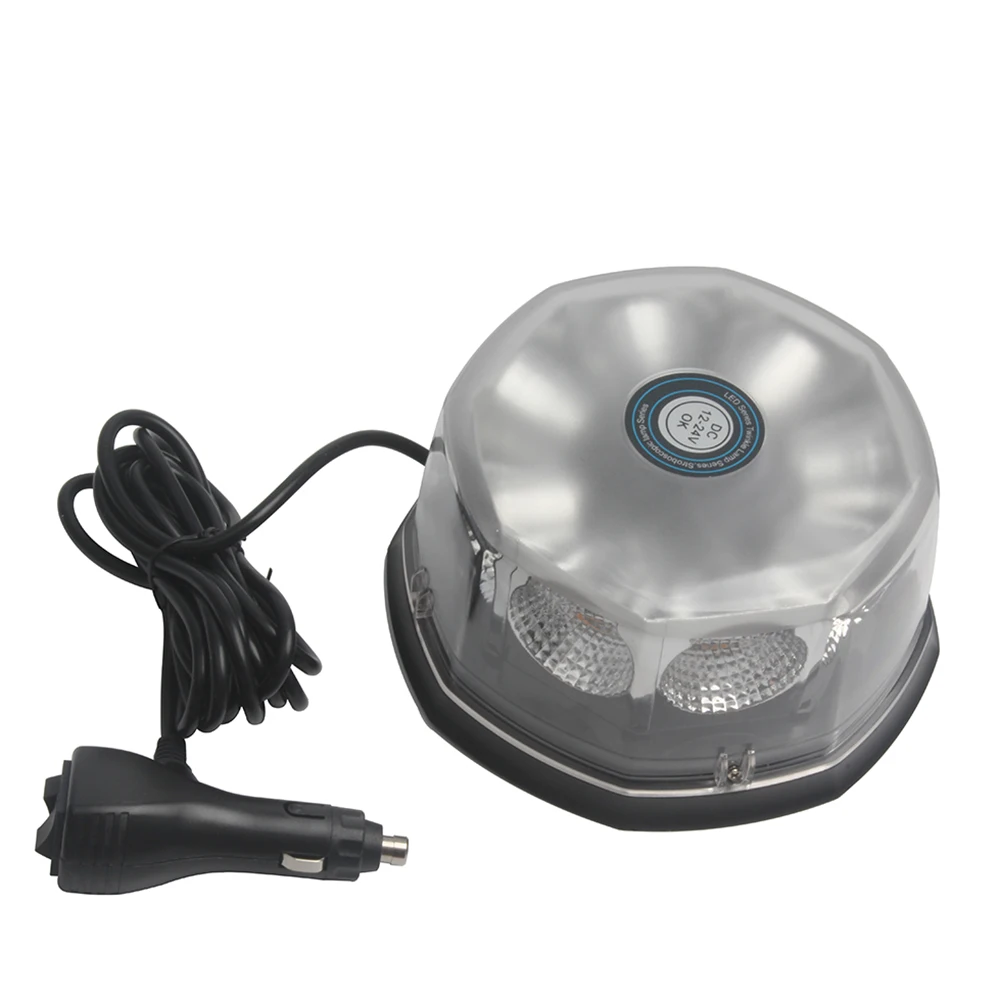 

8Pcs High Power COB Strobe Beacon Safety Caution Flash Light for 12V 24V Truck Construction Vehicles Warning Lamp