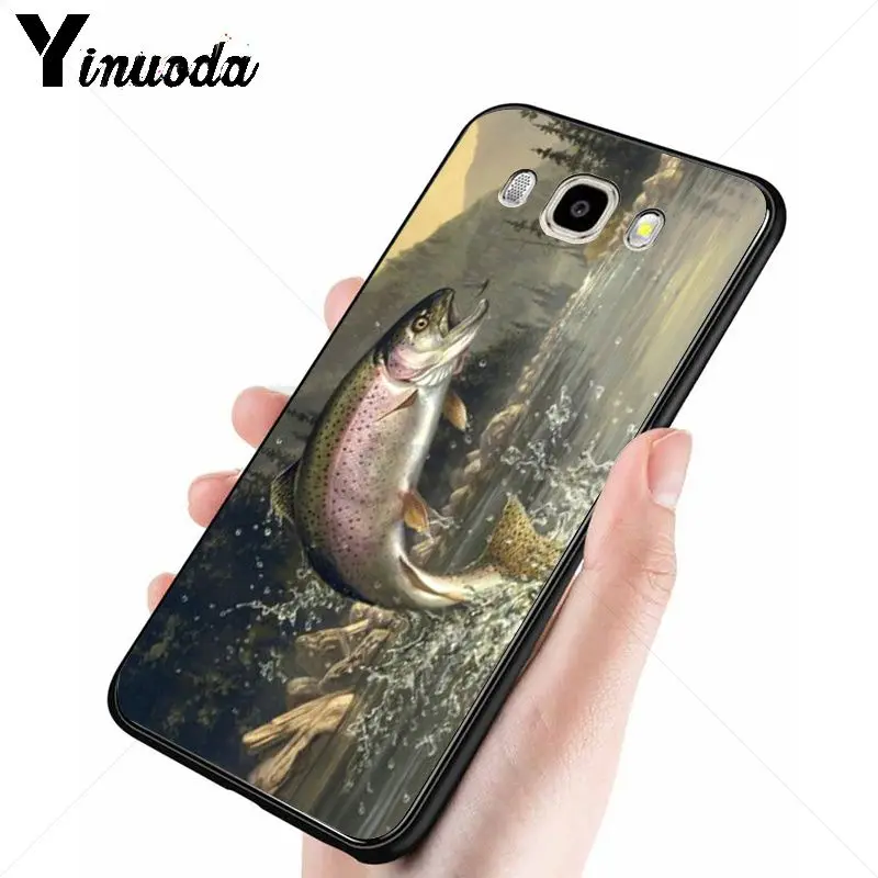 fish jump out of water Wood Fishing Tackle Box Fishing